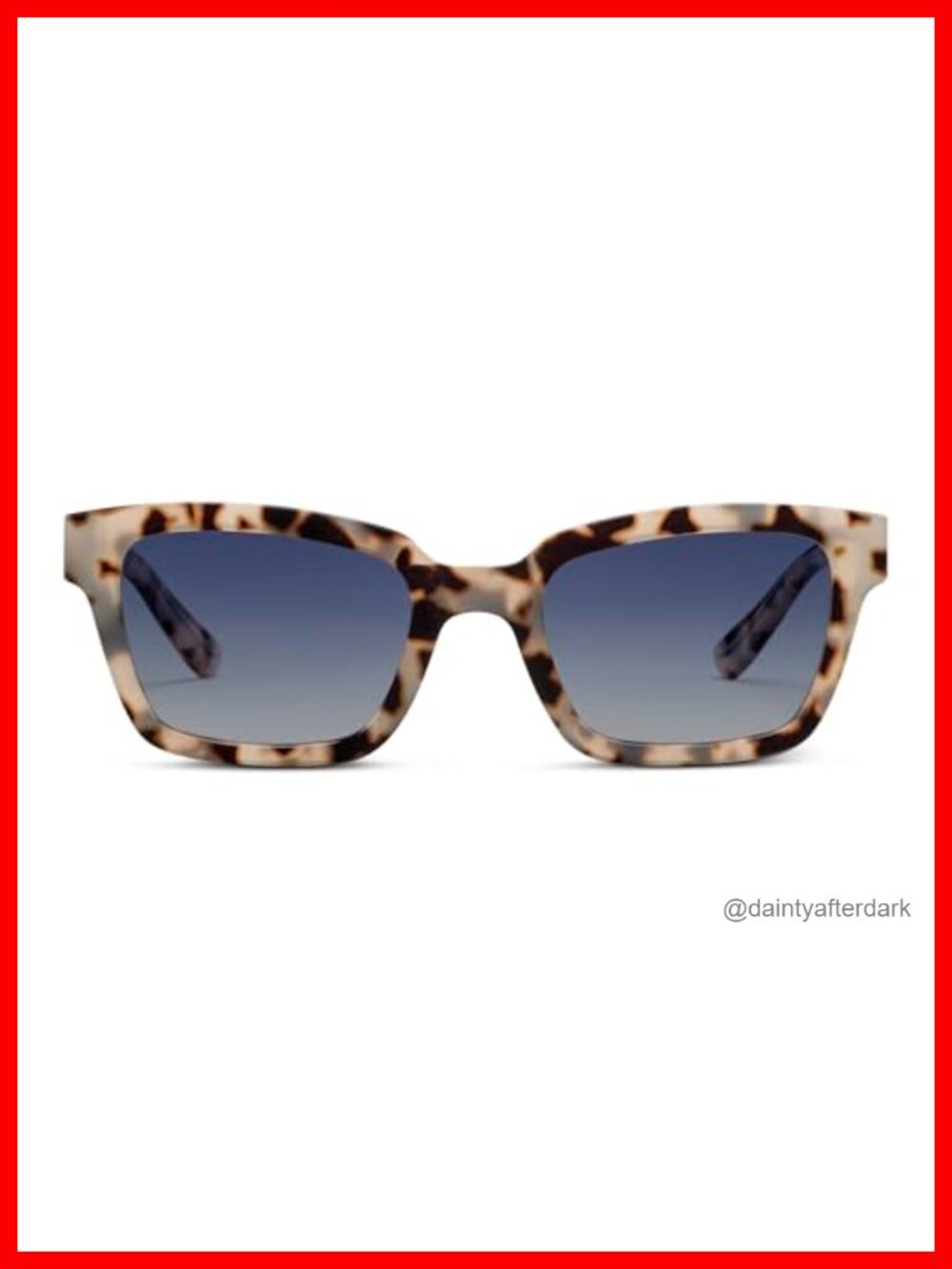 Polarized Rectangular Sunglasses Full Frame 100% UVA UVB Protection